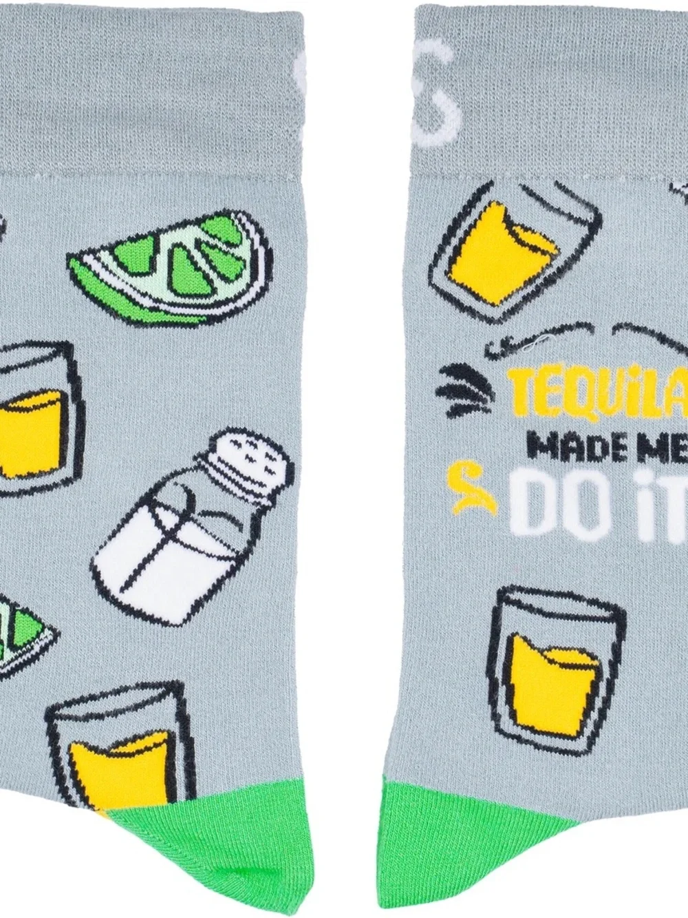 Sexy Socks “Tequila Made Me Do It” Natural Bamboo Socks NWT